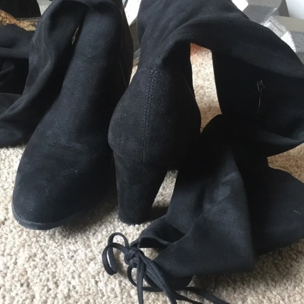 Catherine Malandrino suede boots